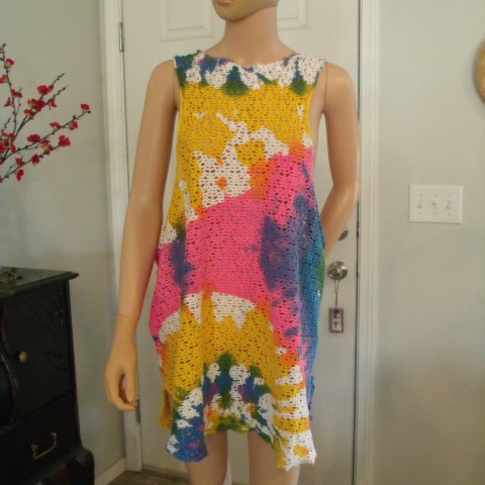 Beach Cover Up - Beautifully Embroidered -OS